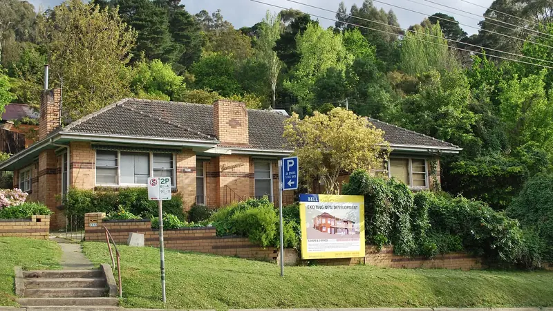 House with a garden
